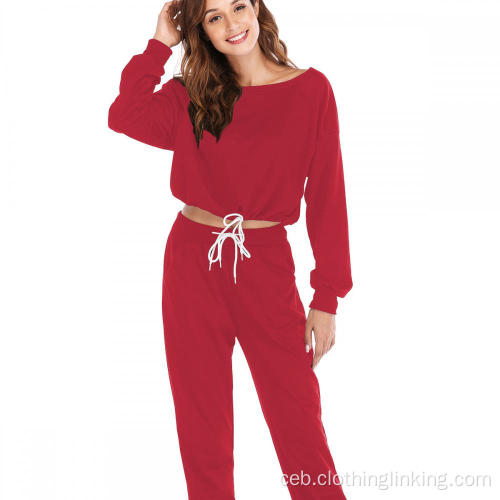 Long Sleeve Sweatshirt ug Jogger Pants Tracksuit